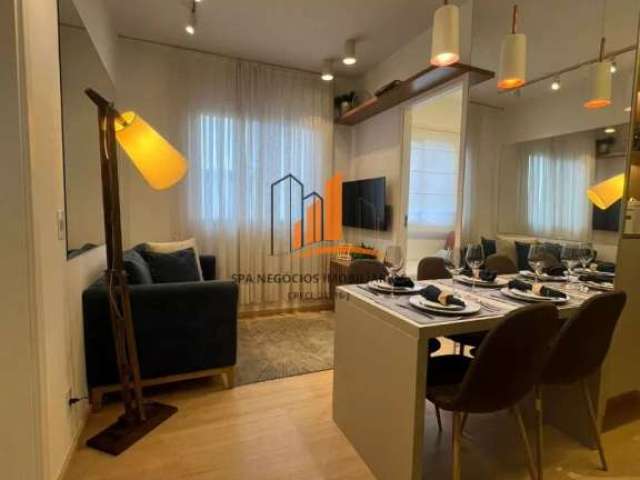 Apartamento com 2 dormitórios à venda, 33 m² por R$ 268.000,00 - Chácara Seis de Outubro - São Paulo/SP - AP0832