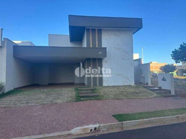 Casa em condomínio para aluguel, 3 quartos, 1 suíte, Grand Ville - Uberlândia/MG