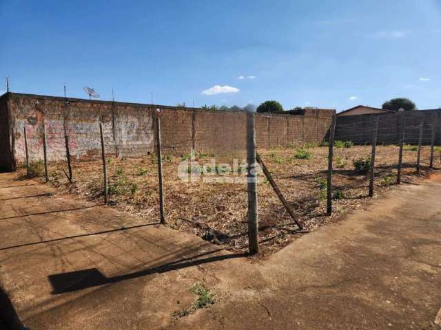 Terreno disponível para venda no bairro Minas Gerais em Uberlândia-MG