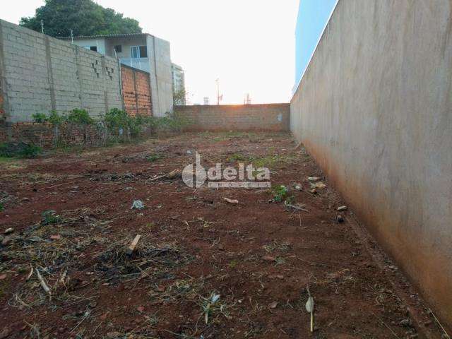 Terreno disponível para venda no bairro Santa Mônica em Uberlândia-MG