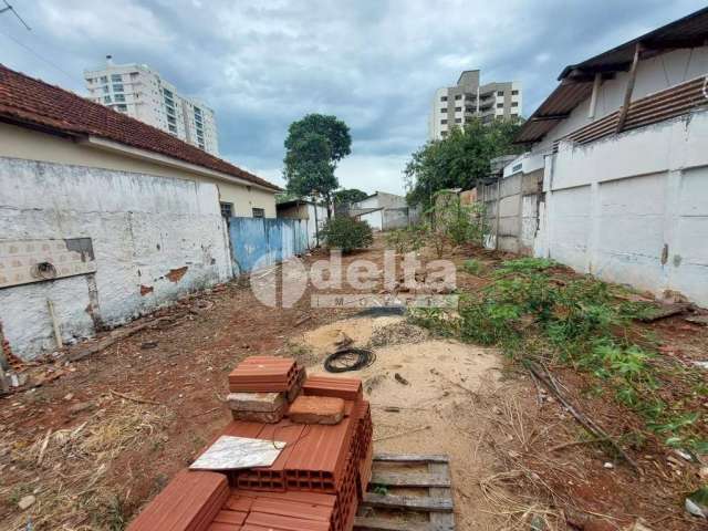 Terreno disponível para locação no bairro Centro em Uberlândia-MG