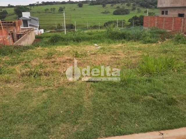 Terreno no condomínio disponível para venda no bairro Granja Marileusa em Uberlândia-MG