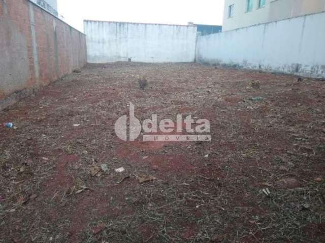 Terreno disponível para venda no bairro Santa Mônica em Uberlândia-MG