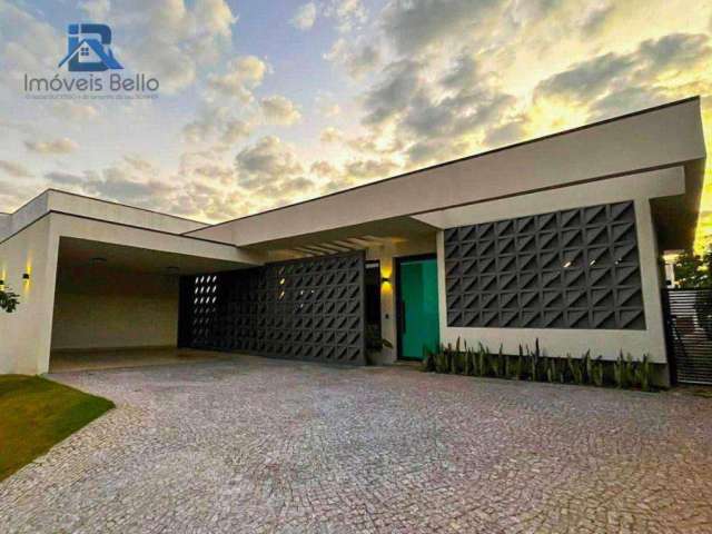 Casa com 3 dormitórios à venda, 221 m² por R$ 1.800.000,00 - Condominio 7 Lagos - Itatiba/SP