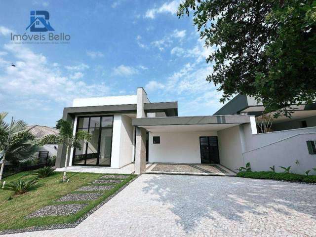 Casa com 3 suítes e piscina à venda ou locação  - Condomínio Reserva Santa Rosa - Itatiba