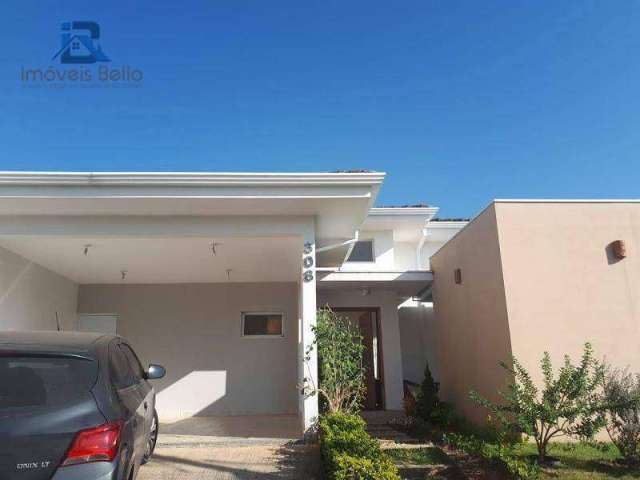 Casa com 3 dormitórios, 180 m² - venda por R$ 1.300.000,00 ou aluguel por R$ 6.068,00/mês - Condomínio Itatiba Country Club - Itatiba/SP