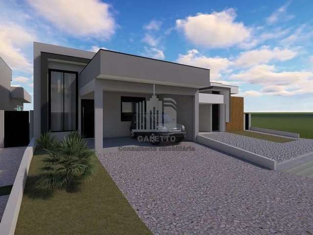 Casa em condomínio fechado com 3 quartos à venda na Avenida Luiz Greco, 500, Vila Monte Alegre, Paulínia, 131 m2 por R$ 880.000