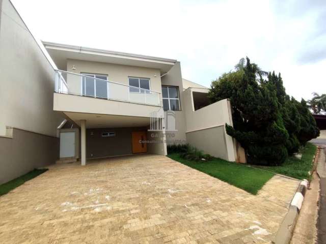 Casa de condomínio para locação em Valinhos, 3 suítes, escritorio, churrasqueira e piscina.