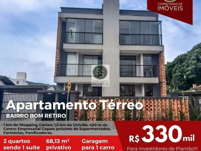 Apartamento a VENDA Térreo no Bairro Bom Retiro - Ótimo para Investidores!