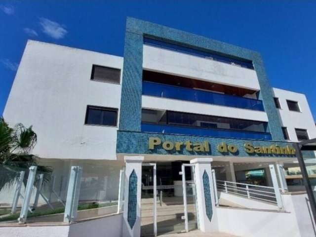 Lindo apartamento com escritura pública, localizado a 250 metros da praia do santinho.