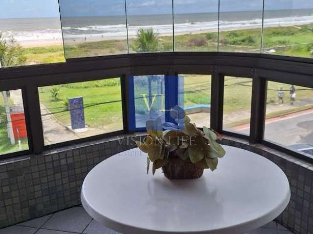 Apartamento à beira-Mar no balneário Canoas? Pontal do Paraná: 2 Quartos, 1 Suíte, Mobiliado, com Vista para o Mar!