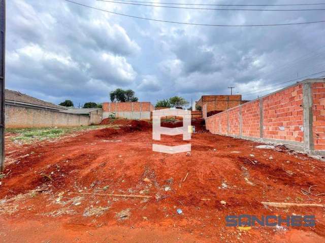 Terreno à venda, 200 m² por R$ 55.000,00 - Loteamento Sanches dos Santos - Apucarana/PR