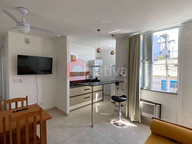 Apartamento linear, 2 quartos, mobiliado, Braga - Cabo Frio - RJ