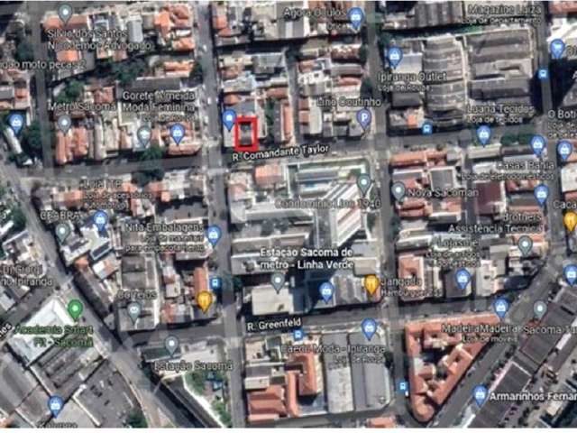 Terreno à venda na Rua Comandante Taylor, 181, Ipiranga, São Paulo, 400 m2 por R$ 2.000.000