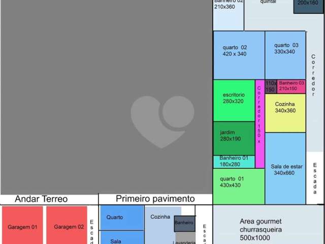 Casa com 5 quartos à venda na Rua Zelina Breda Simonato, 102, Parque Continental II, Guarulhos, 260 m2 por R$ 1.000.000