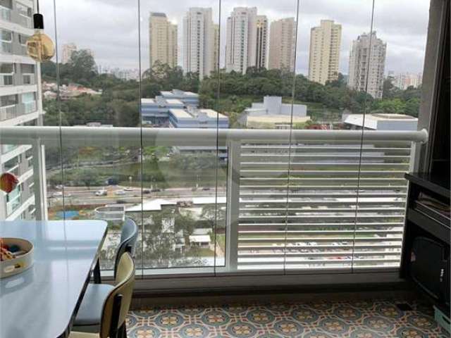 Apartamento com 1 quarto à venda na Rua Fábio Lopes dos Santos Luz, 161, Vila Andrade, São Paulo, 39 m2 por R$ 460.000