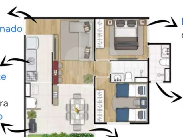 Apartamento com 2 quartos à venda na Avenida Cupecê, 1360, Jardim Prudência, São Paulo, 58 m2 por R$ 580.000