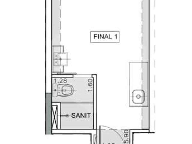 Kitnet / Stúdio à venda na Avenida Nove de Julho, 3134, Jardim Paulista, São Paulo, 22 m2 por R$ 578.000