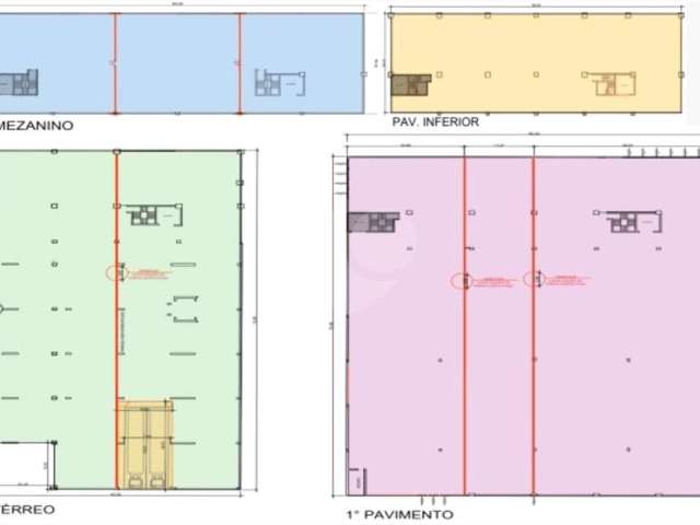 Barracão / Galpão / Depósito para alugar na Avenida Mário Haberfeld, 555, Parque Novo Mundo, São Paulo, 9857 m2 por R$ 354.866