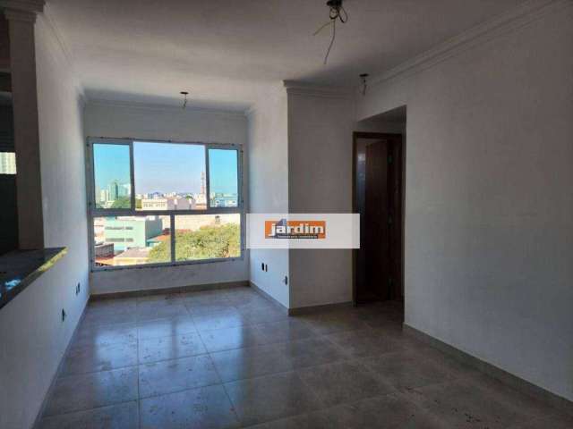 Apartamento com 1 dormitório para alugar, 45 m² por R$ 2.450,00/mês - Planalto - São Bernardo do Campo/SP