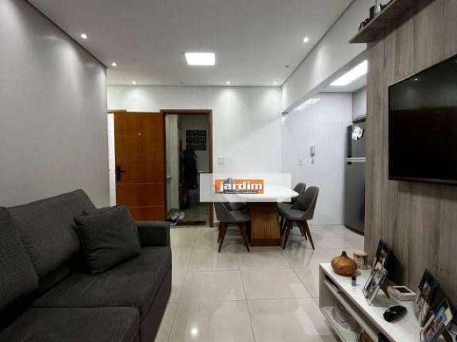 Apartamento com 3 dormitórios à venda, 76 m² por R$ 550.000 - Vila Curuçá - Santo André/SP