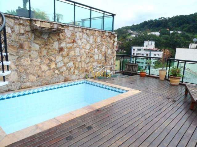 Penthouse com 3 dorms, Enseada, Guarujá - R$ 595 mil, Cod: 358