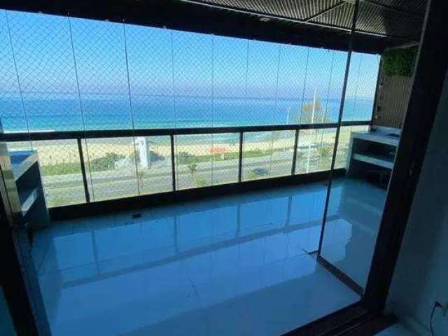 Apartamento no Recreio dos Bandeirantes, Frontal Mar, 2 Quartos, 1 Suíte, 80 m², Posto 9