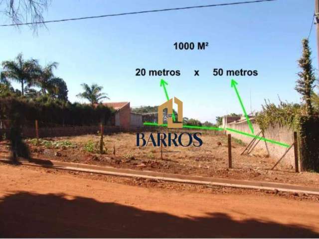 Terreno à Venda 1000 m², Bairro Recanto Universitário, Rio das Pedras - SP