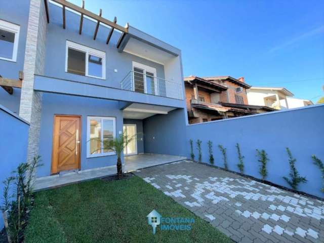 Casa com 3 dormitórios à venda, 112 m² por R$ 667.800,00 - Girassol - Gravataí/RS