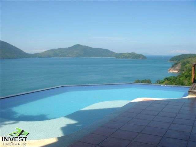 Ubatuba, Condomínio Ponta das Toninhas, Belíssima casa com cinematográfica vista para o mar e Ilha Anchieta