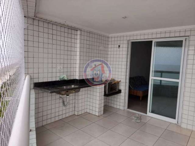 Apartamento com 3 quartos à venda na Avenida São Paulo, 2.381, Solemar, Praia Grande, 104 m2 por R$ 440.000