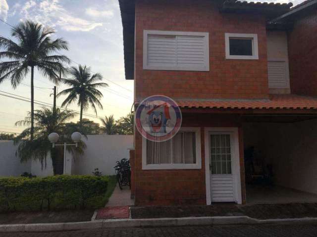 Casa em condomínio fechado com 3 quartos à venda na Avenida São Paulo, 2.381, Vila São Paulo, Mongaguá, 99 m2 por R$ 295.000