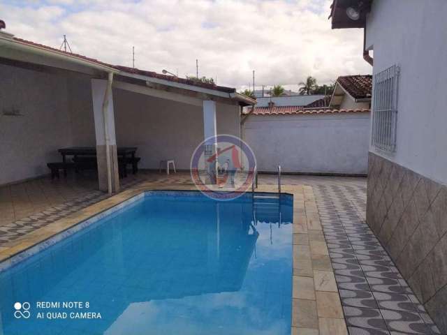 Casa com 3 quartos para alugar na Avenida São Paulo, 2.381, Vera Cruz, Mongaguá, 153 m2 por R$ 5.000