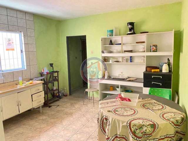 Casa com 1 quarto para alugar na Avenida São Paulo, 2.381, Jussara, Mongaguá, 80 m2 por R$ 900