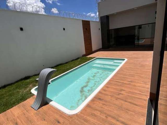 casa nova 3 quartos 1 suíte 3 banheiros e piscina bairro Verde Vida região do Novo Mundo