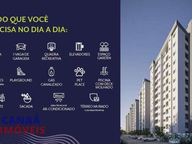 TREZ Residence - Apartamentos 2/4, 1 suíte, sacada, elevador c/ 59m² no bairro morumbi