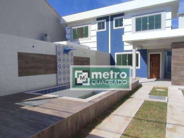 Casa com 4 dormitórios à venda, 137 m² por R$ 750.000,00 - Recreio - Rio das Ostras/RJ