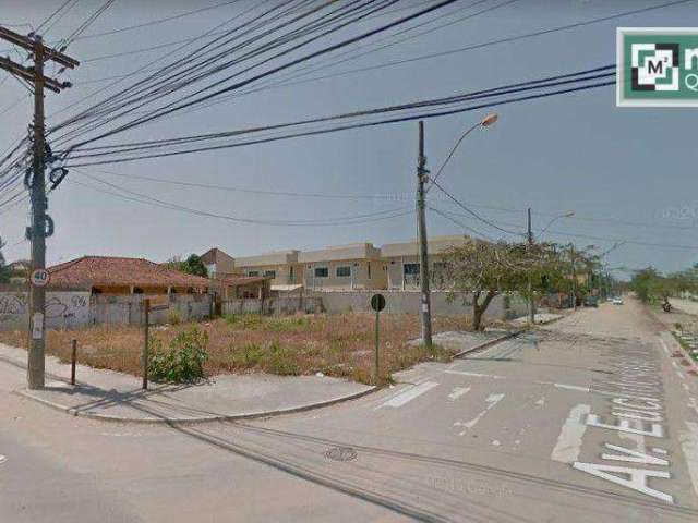 Terreno para alugar, 608 m² por R$ 6.000,00/mês - Enseada das Gaivotas - Rio das Ostras/RJ