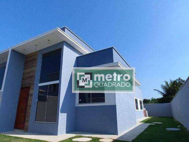 Maravilhosa casa linear com ampla área externa!