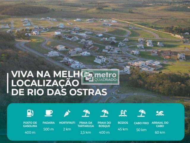 Terreno à venda, 523 m² por R$ 150.000,00 - Extensão do Bosque - Rio das Ostras/RJ