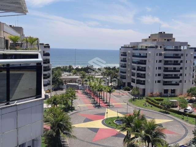 Cobertura duplex pronta para morar na praia da Barra posto 6