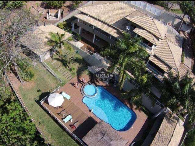 Casa no Fazendinha  com 5 dormitórios, 890 m² - venda por R$ 3.000.000 ou aluguel por R$ 19.700/mês - Granja Viana