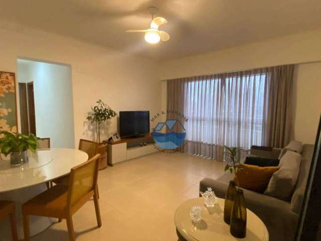 Apartamento com 2 dormitórios à venda, 84 m² por R$ 680.000,00 - Macuco - Santos/SP