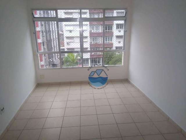 Apartamento com 1 dormitório à venda, 48 m² por R$ 318.000,00 - Boqueirão - Santos/SP