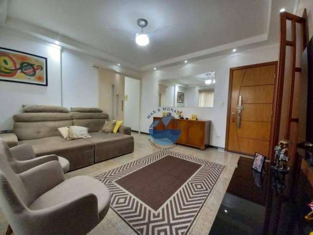 Apartamento  a venda –86m²– 2 dormitórios, sendo 1 suíte – 1 vaga demarcada - embaré - santos