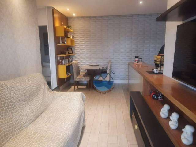 Apartamento com 2 dormitórios à venda, 117 m² por R$ 680.000,00 - Estuário - Santos/SP