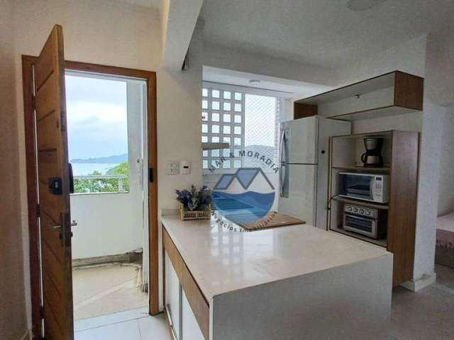 Apartamento com 2 dormitórios para alugar, 110 m² por R$ 4.000,01/mês - Ilha Porchat - São Vicente/SP