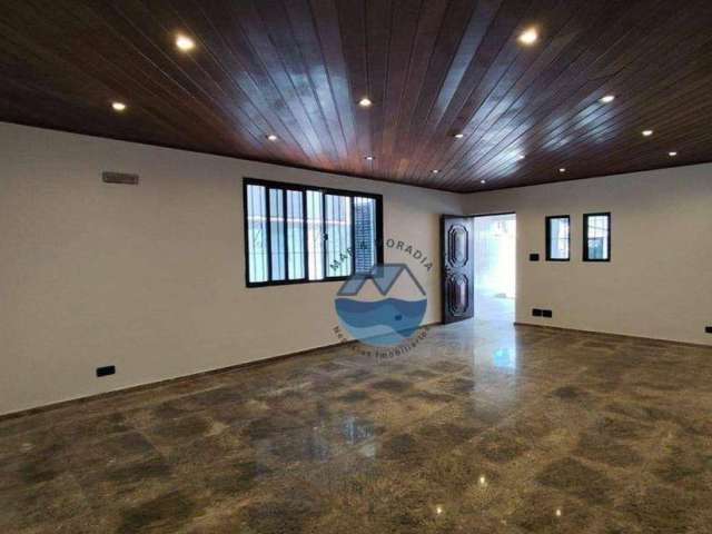 Casa com 2 dormitórios para alugar, 90 m² por R$ 3.890,01/mês - Embaré - Santos/SP