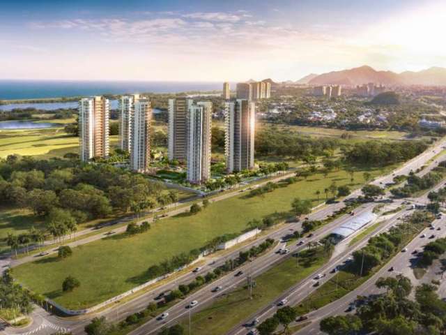 Oportunidade: Apartamento na Barra da Tijuca, Oceana Golf, 4 suítes, 4 vagas, 231m, vista mar e lagoa