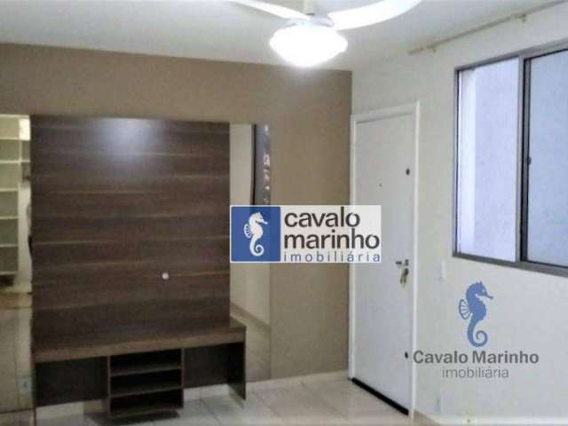 Apartamento com 2 dormitórios à venda, 43 m² por R$ 165.000,00 - Alto do Ipiranga - Ribeirão Preto/SP